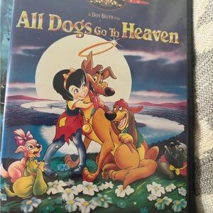 All Dogs Go To Heaven - Animated Dog Movie (Blue)